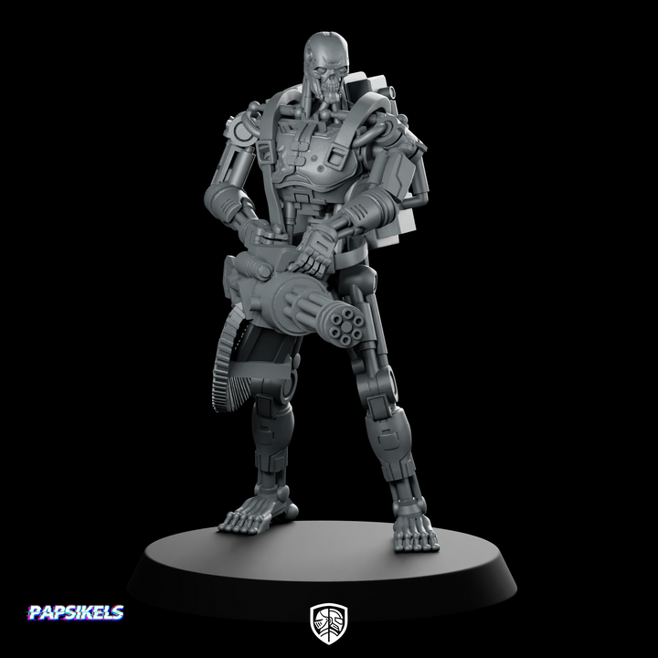 E 1000 Annihilator F Miniature Skeletal Robot Gunner