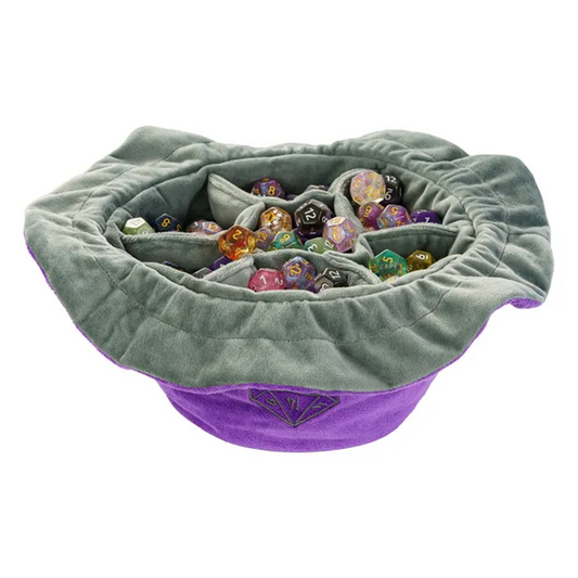 Velvet Vault | Superweiche große Würfeltasche | Lila