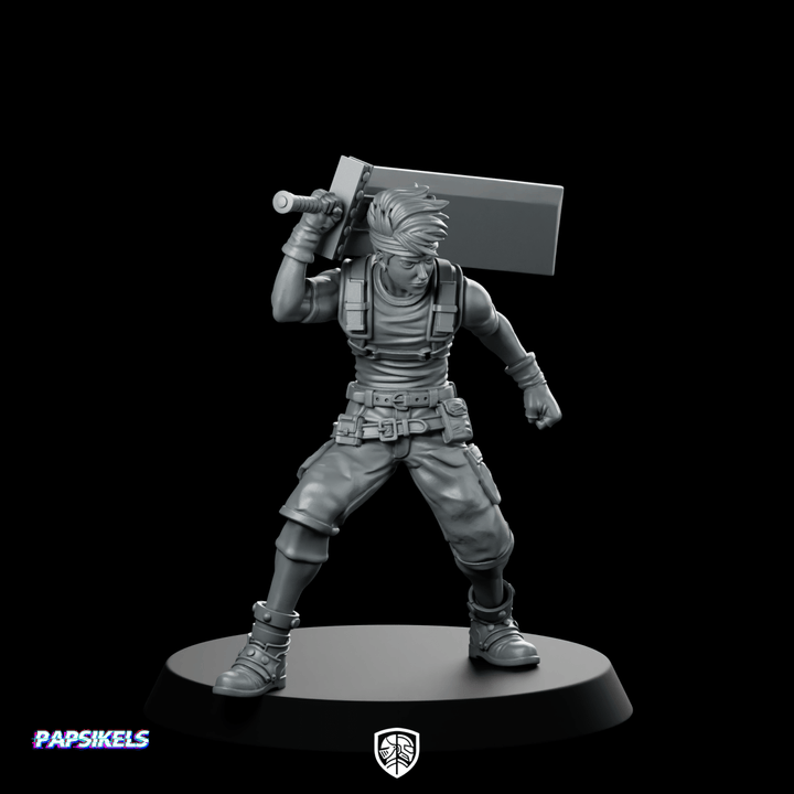 Eco Terrorist Insurgent Strategist Ex Soldier Miniatura