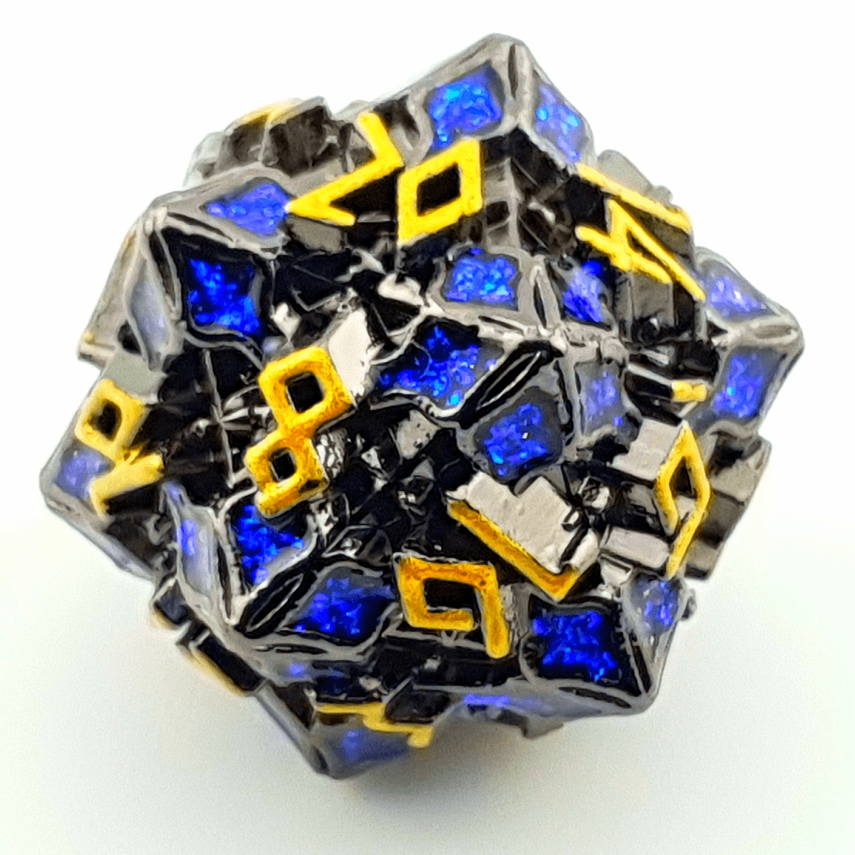 Eldritch Grove | Solid Metal Dice | 7 Piece Set - Tabletop Dominion - We Print Miniatures