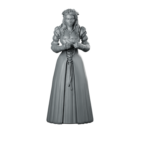 Elendra Valcor Miniature Noblewoman Miniature 360 Spin 01