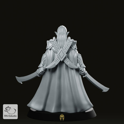 Elf Evendil Gennala Fantasy Miniature - We Print Miniatures