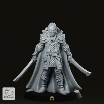 Elf Evendil Gennala Fantasy Miniature - We Print Miniatures