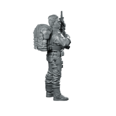 Elite Covert Spec Ops First Sergeant Duke 1 - Papsikels Miniatures - We Print Miniatures