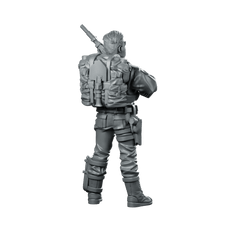 Elite Covert Spec Ops First Sergeant Duke 1 - Papsikels Miniatures - We Print Miniatures