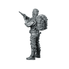 Elite Covert Spec Ops First Sergeant Duke 1 - Papsikels Miniatures - We Print Miniatures