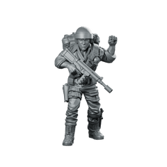 Elite Covert Spec Ops First Sergeant Duke 4 - Papsikels Miniatures - We Print Miniatures