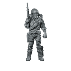 Elite Covert Spec Ops First Sergeant Duke 5 - Papsikels Miniatures - We Print Miniatures