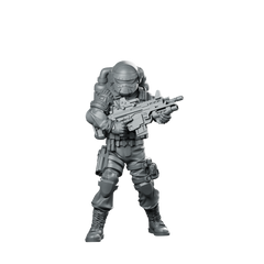 Elite Covert Spec Ops Steel Brigade 4 Miniature 360 Spin 01