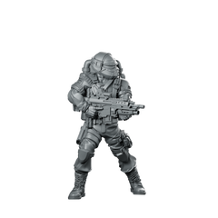 Elite Covert Spec Ops Steel Brigade 5 Miniature 360 Spin 01