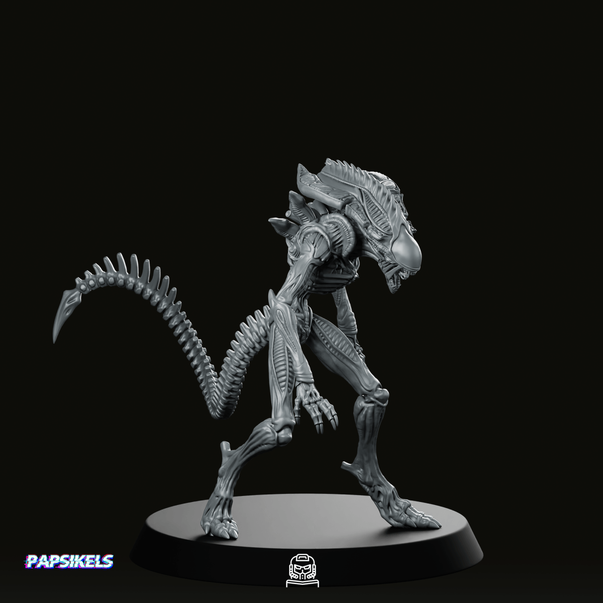Elite Xeno Praetorian 2 Miniature - Papsikels Miniatures - We Print Miniatures