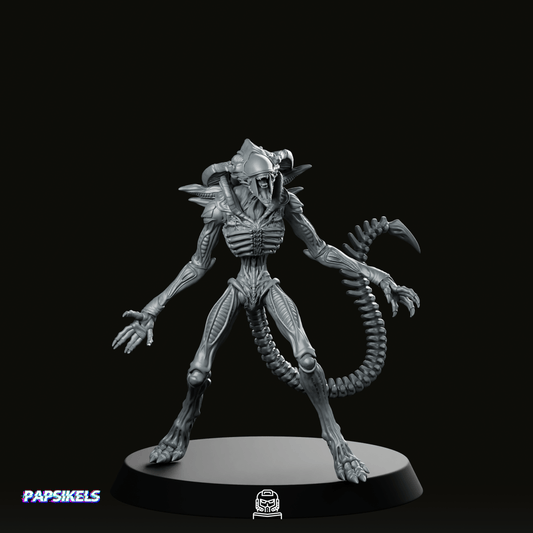 Elite Xeno Praetorian 3 Miniature - Papsikels Miniatures - We Print Miniatures