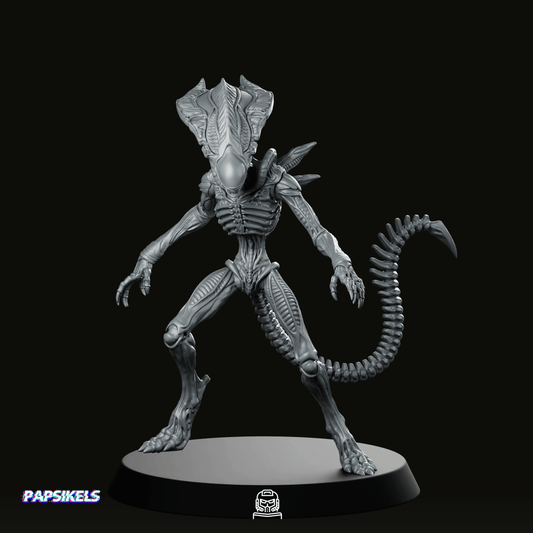 Elite Xeno Praetorian 5 Miniature - Papsikels Miniatures - We Print Miniatures