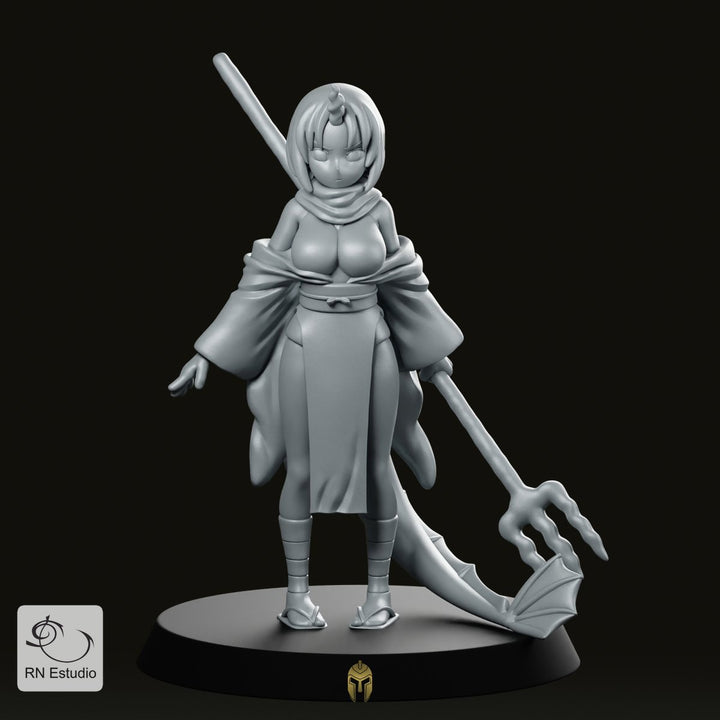 Elma Miniatuur Anime Drietand Boer Held Hars