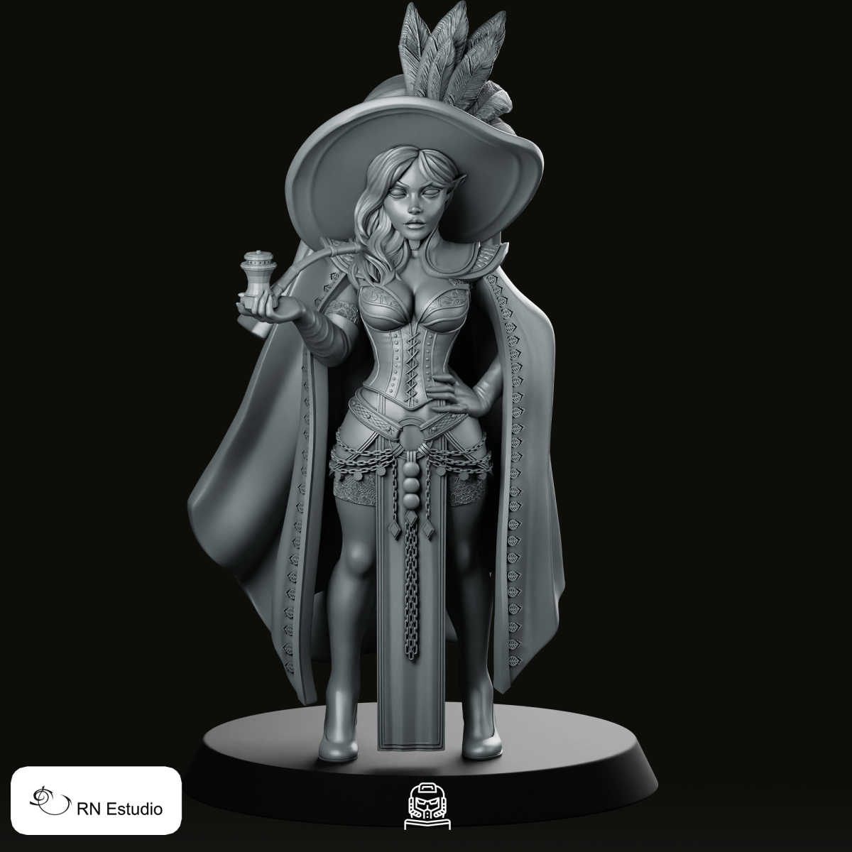 Elvalia Miniature - RN Estudio - We Print Miniatures