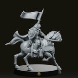 Emile Lancebreaker Miniature - CastNPlay - We Print Miniatures