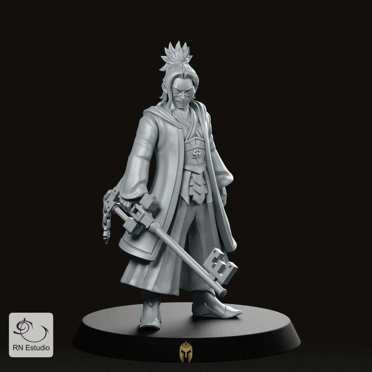 Eraqus Kingdom Hearts Miniature - We Print Miniatures