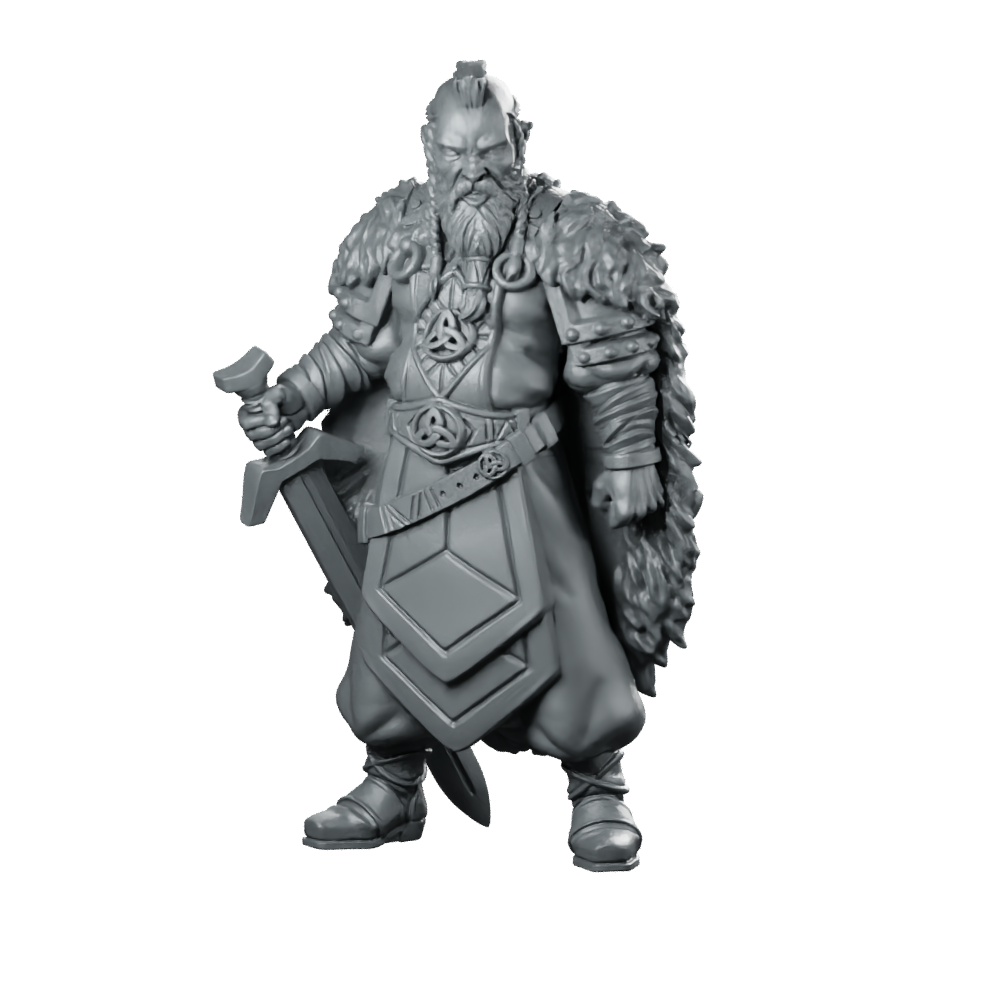 Esben Miniature Norse Warrior Miniature 360 Spin 01