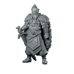 Esben Miniature Norse Warrior Miniature 360 Spin 01