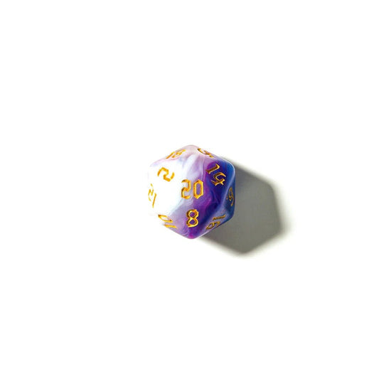 Ethereal Wave | Acrylic Dice | 7 Piece Set - Tabletop Dominion - We Print Miniatures