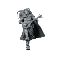 Etnice Miniature Female Bard Lute Adventurer Fantasy RPG - Haito - We Print Miniatures