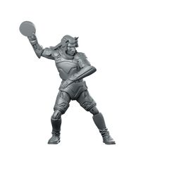 Evil Program Sark 2 Miniature Cyberpunk Disc - Agent - Papsikels Miniatures - We Print Miniatures