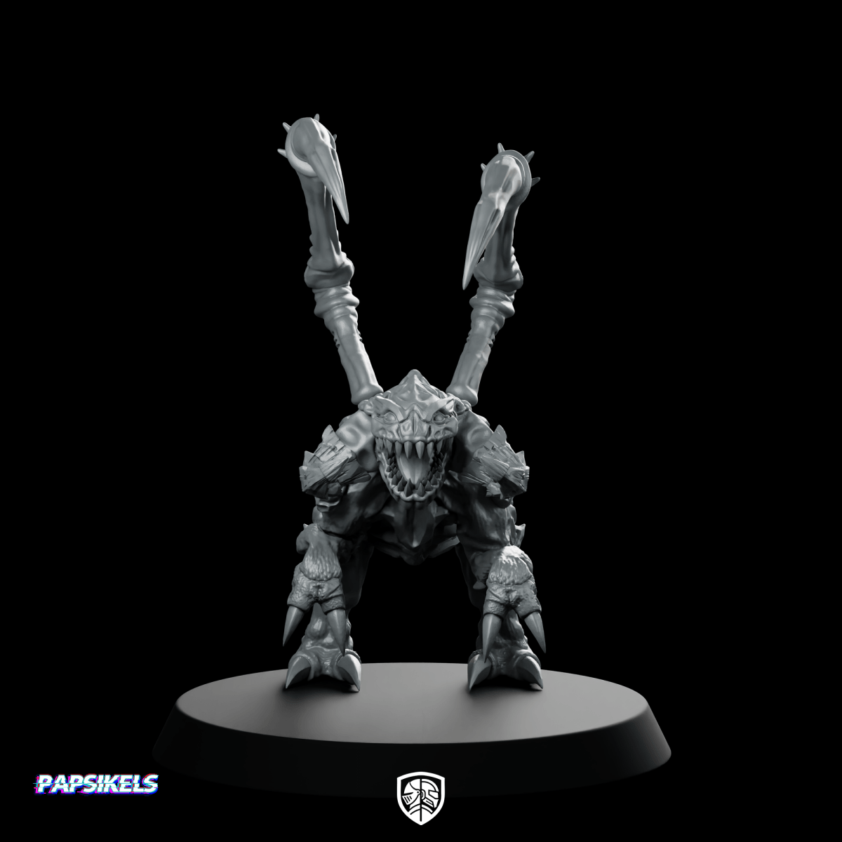 Evolved Papsling Runner 11 Miniature Alien Beast - Papsikels Miniatures - We Print Miniatures