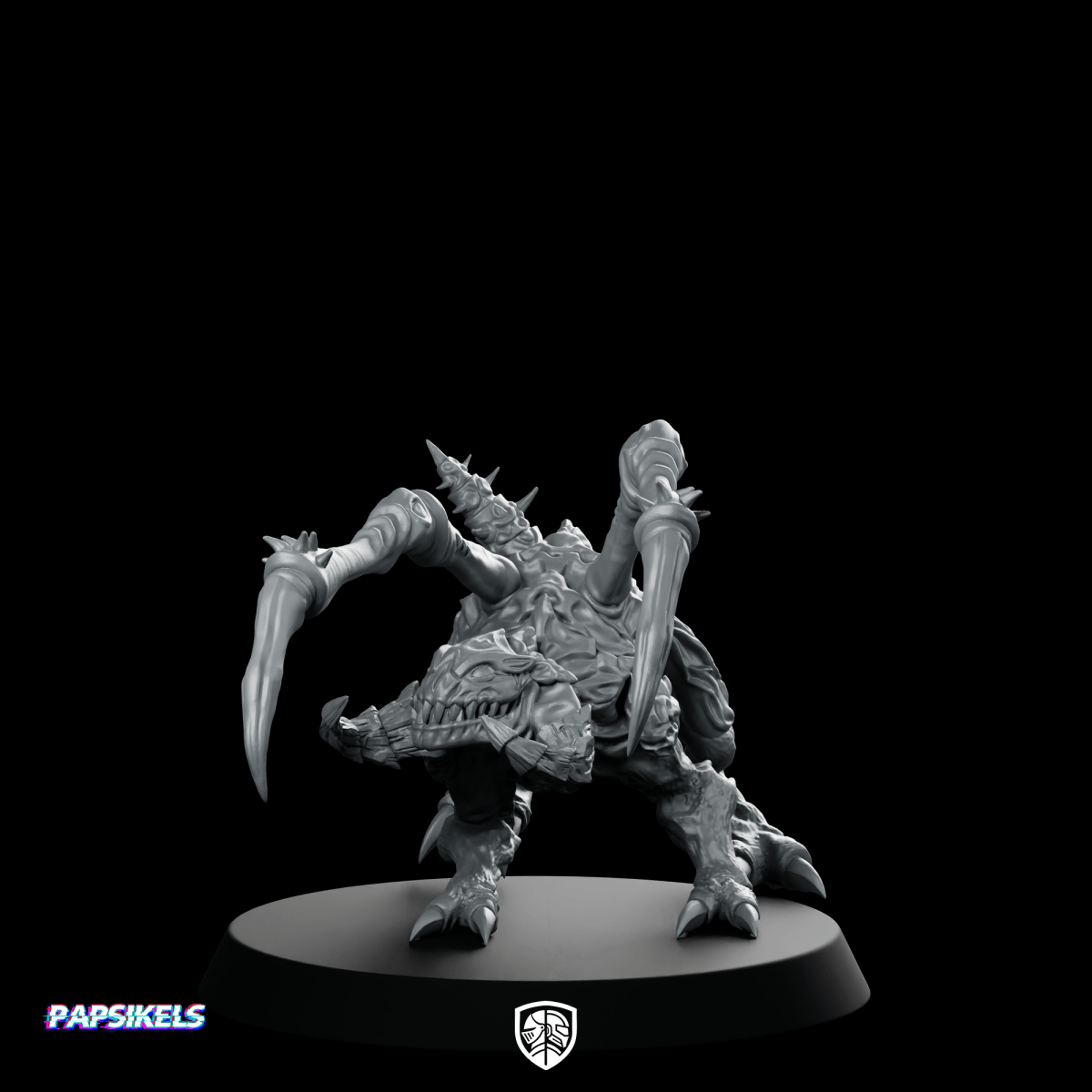 Evolved Papsling Runner 3 Miniature Alien Beast - Papsikels Miniatures - We Print Miniatures