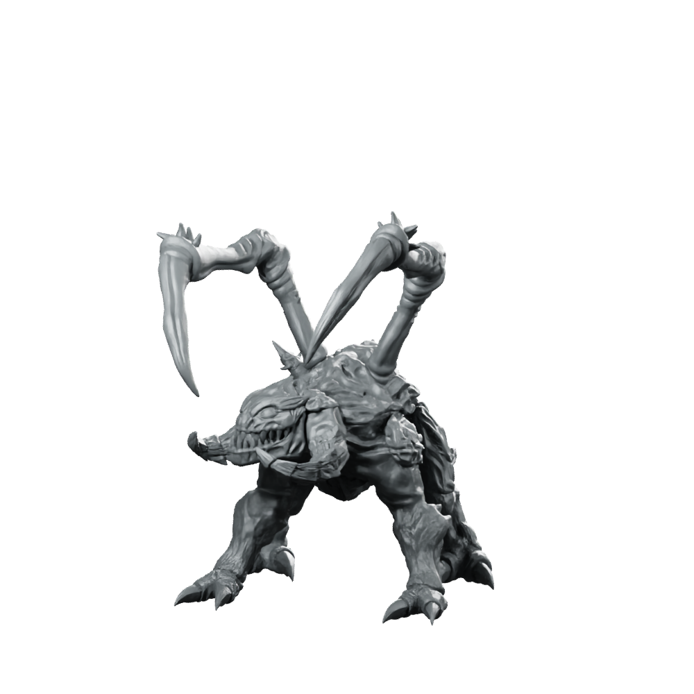 Evolved Papsling Runner 4 Miniature Arachnid Beast Miniature 360 Spin 01