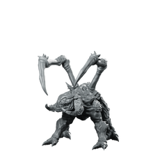 Evolved Papsling Runner 4 Miniature Arachnid Beast Miniature 360 Spin 01