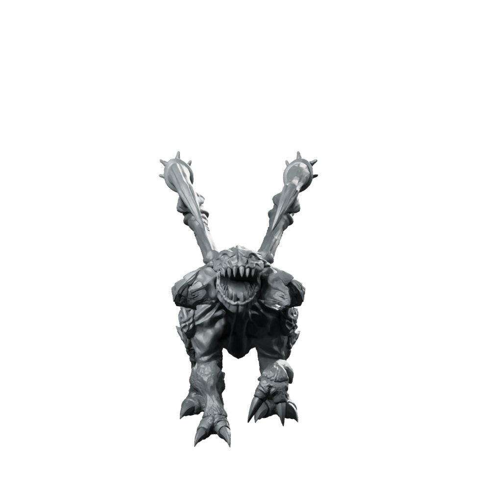 Evolved Papsling Runner 7 Miniature Alien Beast Miniature 360 Spin 01