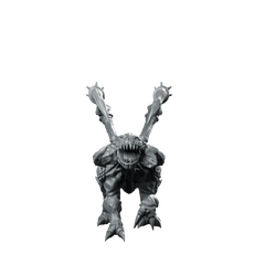 Evolved Papsling Runner 7 Miniature Alien Beast Miniature 360 Spin 01
