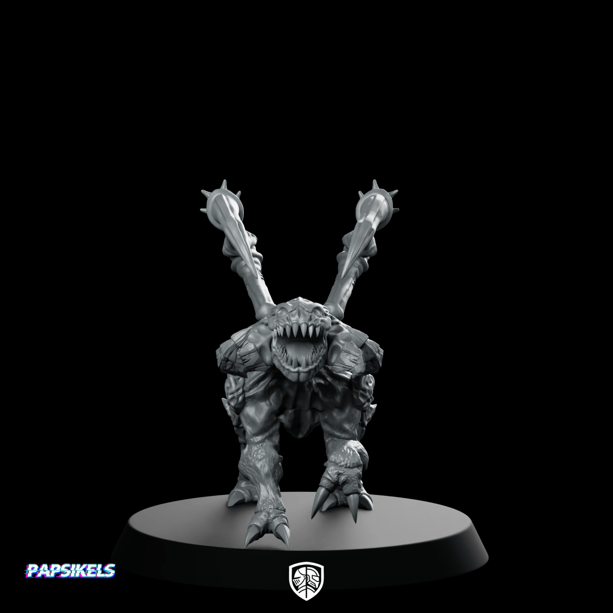 Evolved Papsling Runner 7 Miniature Alien Beast - Papsikels Miniatures - We Print Miniatures