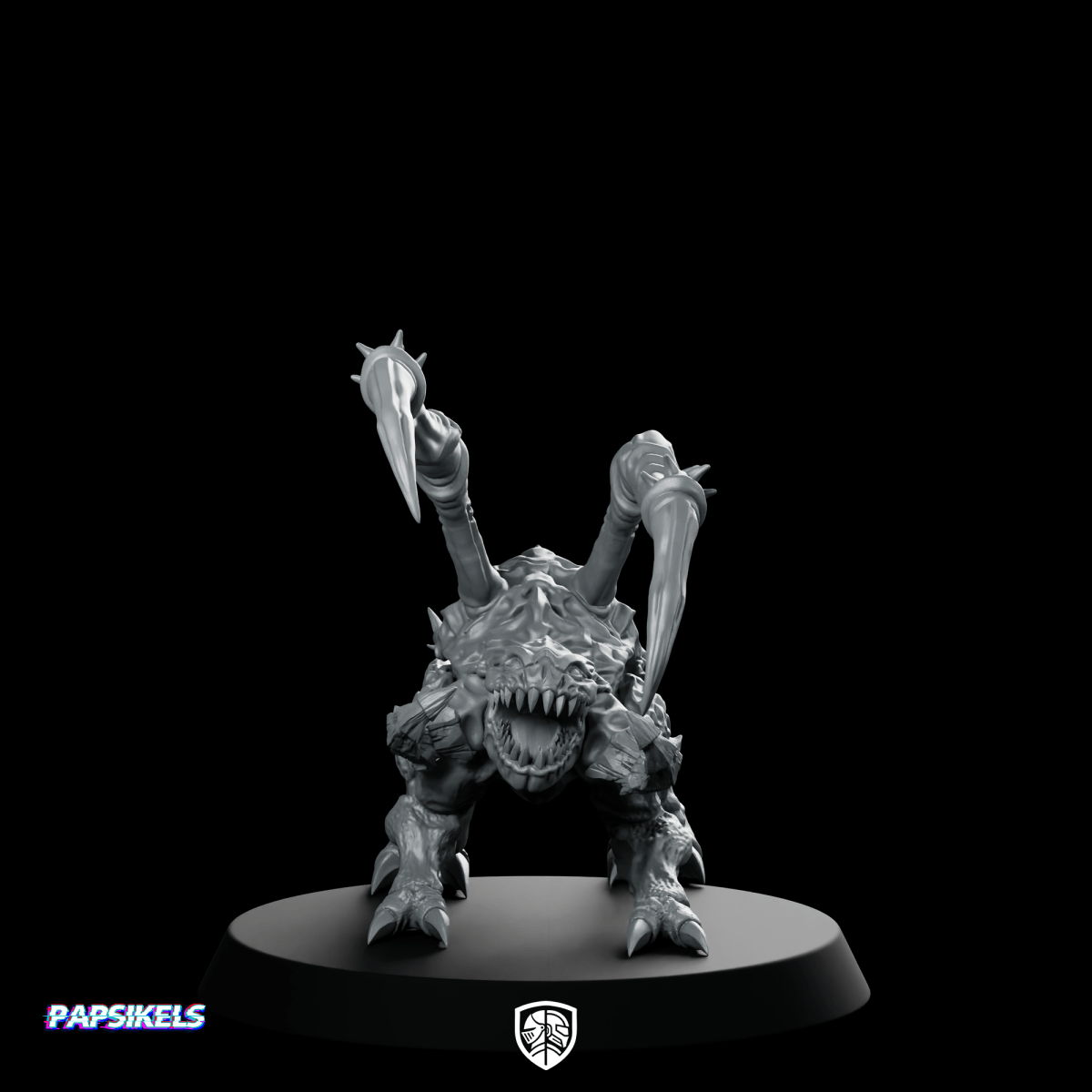 Evolved Papsling Runner 9 Miniature Alien Beast - Papsikels Miniatures - We Print Miniatures