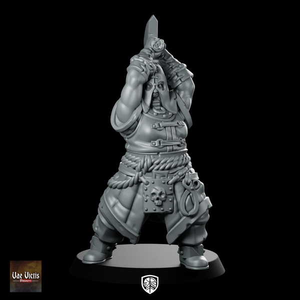 Executioner V2 Miniature Hooded Armored Axe Headsman