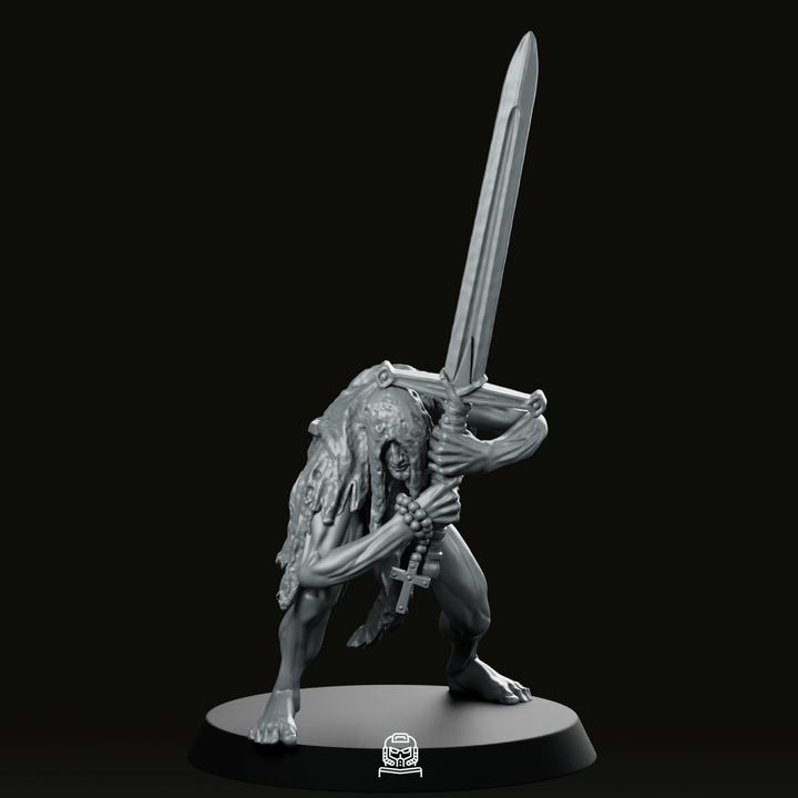 Trench Exhausted 3 – Figurine du porteur d'épée las