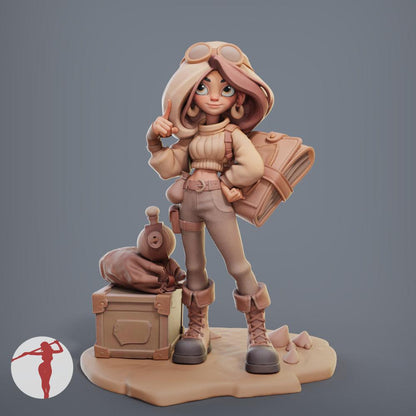 Explorer Female Miniatures - Female Miniatures - We Print Miniatures