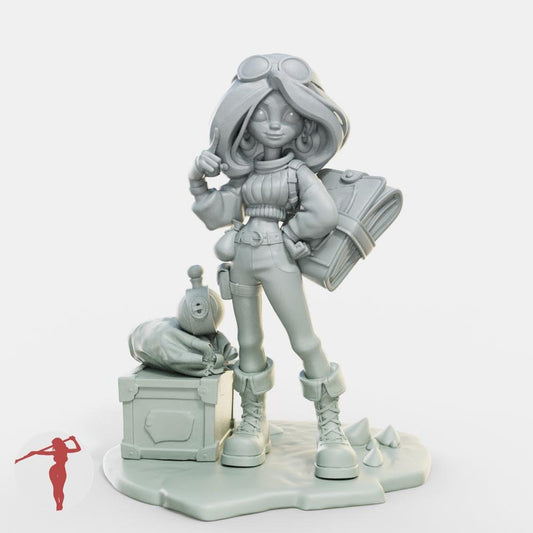 Explorer Female Miniatures - Female Miniatures - We Print Miniatures