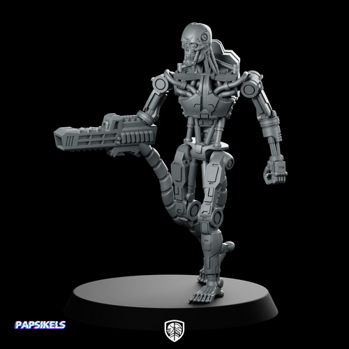 Exterminator E 800 K Miniature Sci-Fi Robot Droid