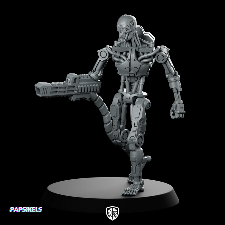 Exterminator E 800 K Miniature Sci-Fi Robot Droid