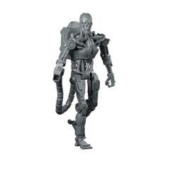 Exterminator E 800 K Miniature Sci-Fi Robot Droid Miniature 360 Spin 02