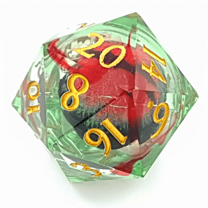 Eye of Curses | Moving Eye Dice | 7 Piece Set - Tabletop Dominion - We Print Miniatures