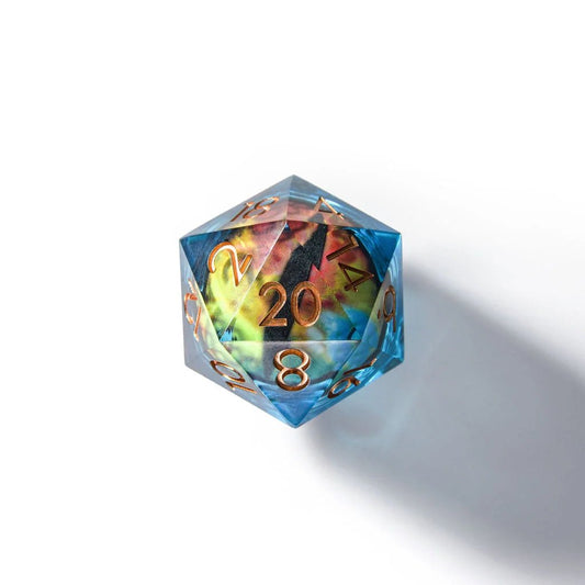Eye of Destiny | 33mm D20 | Oversized Moving Eye - Tabletop Dominion - We Print Miniatures