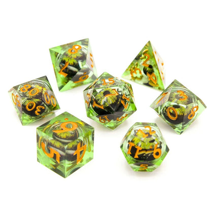 Eye of Emerald | Moving Eye | 7 Piece Set - Tabletop Dominion - We Print Miniatures