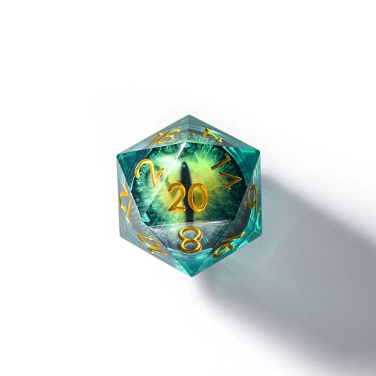 Eye of Envy | 33mm D20 | Oversized Moving Eye - Tabletop Dominion - We Print Miniatures