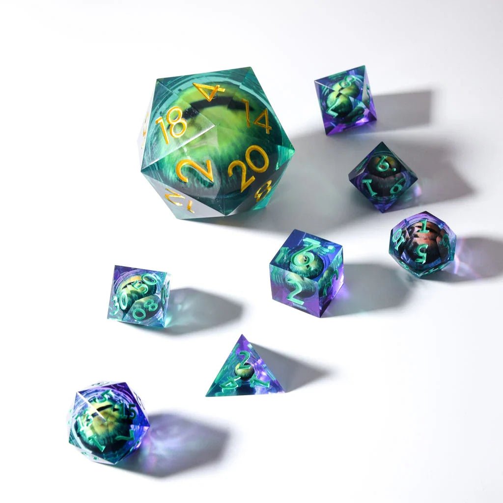Eye of Envy | 50mm D20 | Oversized Moving Eye - Tabletop Dominion - We Print Miniatures