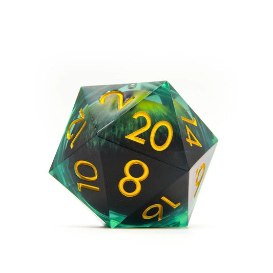 Eye of Envy | 50mm D20 | Oversized Moving Eye - Tabletop Dominion - We Print Miniatures