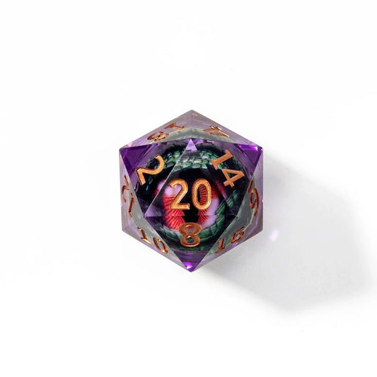 Eye of Fate | 33mm D20 | Oversized Moving Eye - Tabletop Dominion - We Print Miniatures