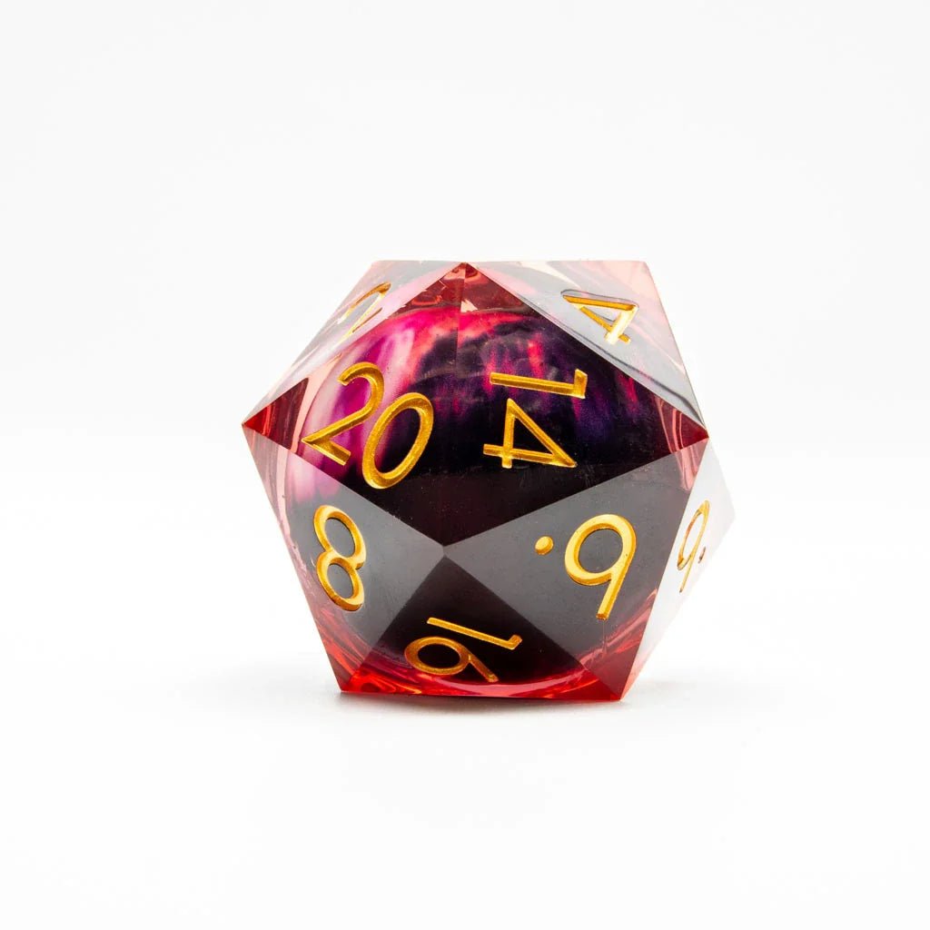 Eye of Fire | 50mm D20 | Oversized Moving Eye - Tabletop Dominion - We Print Miniatures