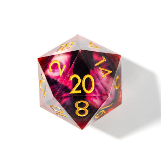 Eye of Fire | 50mm D20 | Oversized Moving Eye - Tabletop Dominion - We Print Miniatures